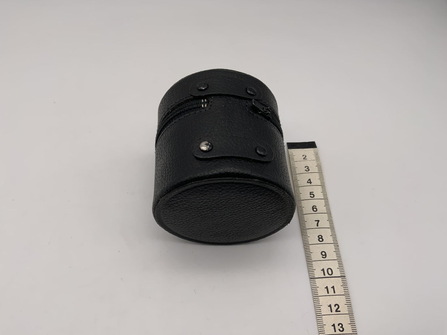 Kenko Köcher schwarz ca.7,5x7,5cm  Objektivtasche universell Hard Case Lens Case