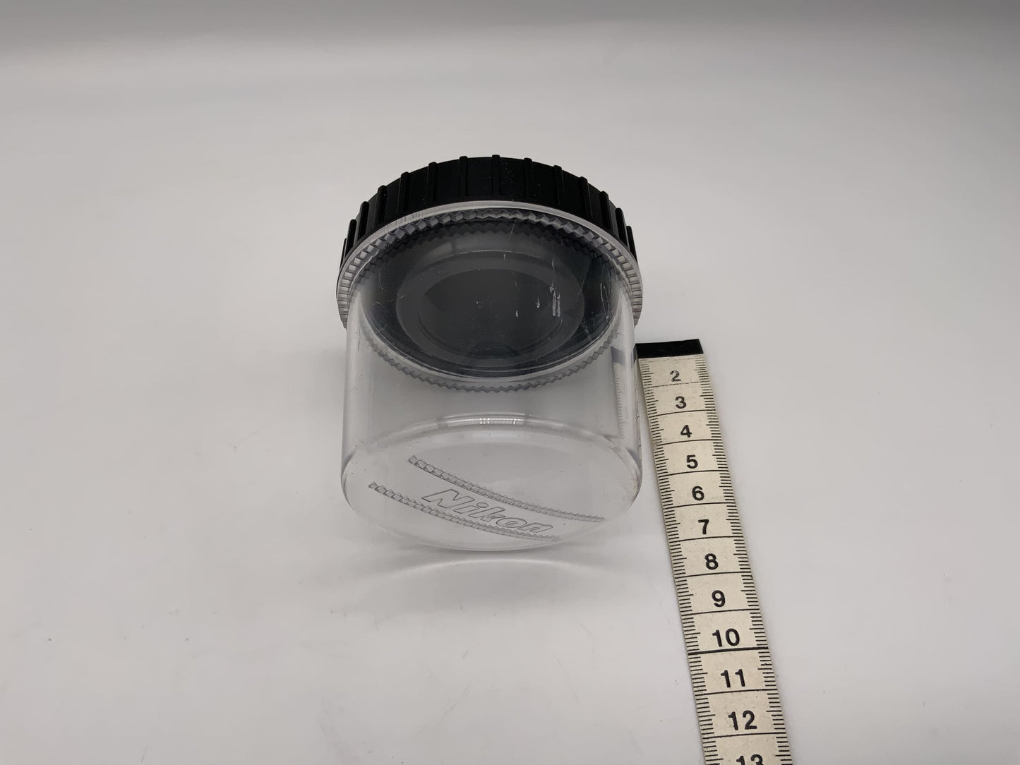 Nikon Köcher transparent ca.7x7cm für CP-2 Objektivtasche universell Lens Case