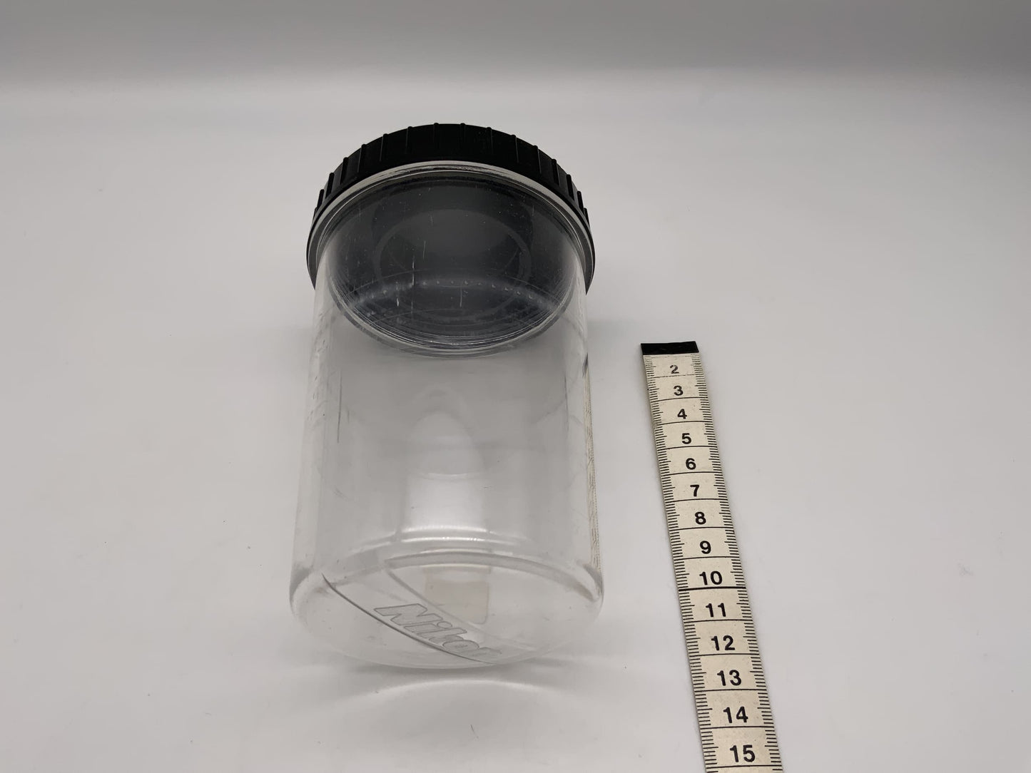 Nikon Köcher transparent ca.13x8cm  Objektivtasche universell Hard Lens Case