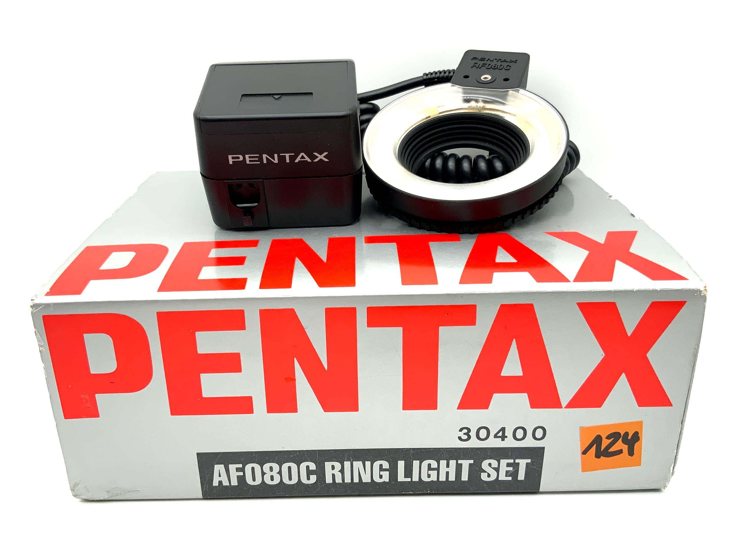Pentax AF080C Ring Light Set Blitzgerät in OVP für LX, Super A, PZ-1P Blitz