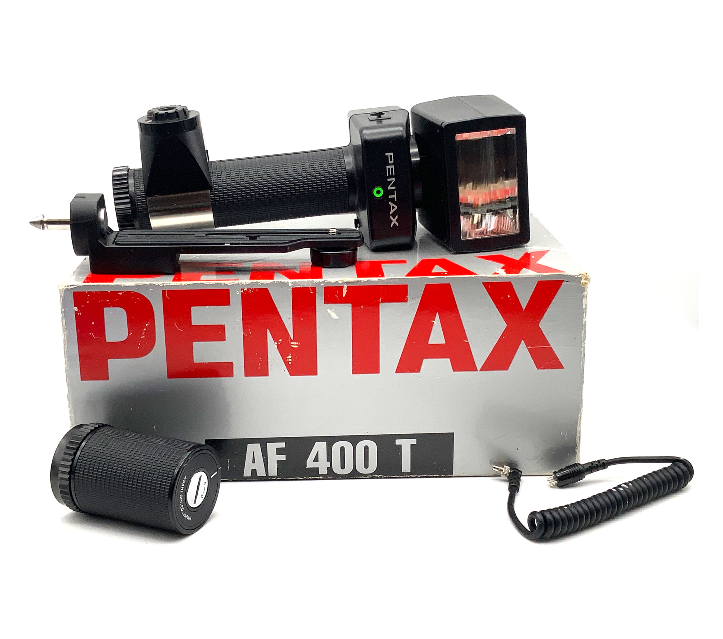 Pentax AF 400 T Blitzgerät in OVP Kamera Blitz Aufsteckblitz Flash Licht