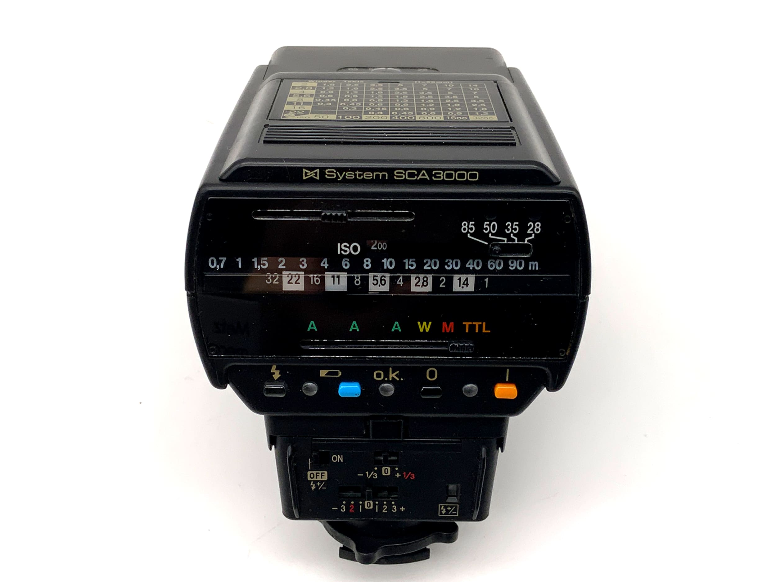 Flash Metz Mecablitz 32 Z-2 SCA 3501 dans son emballage d'origine pour les modèles Leica R flash flash