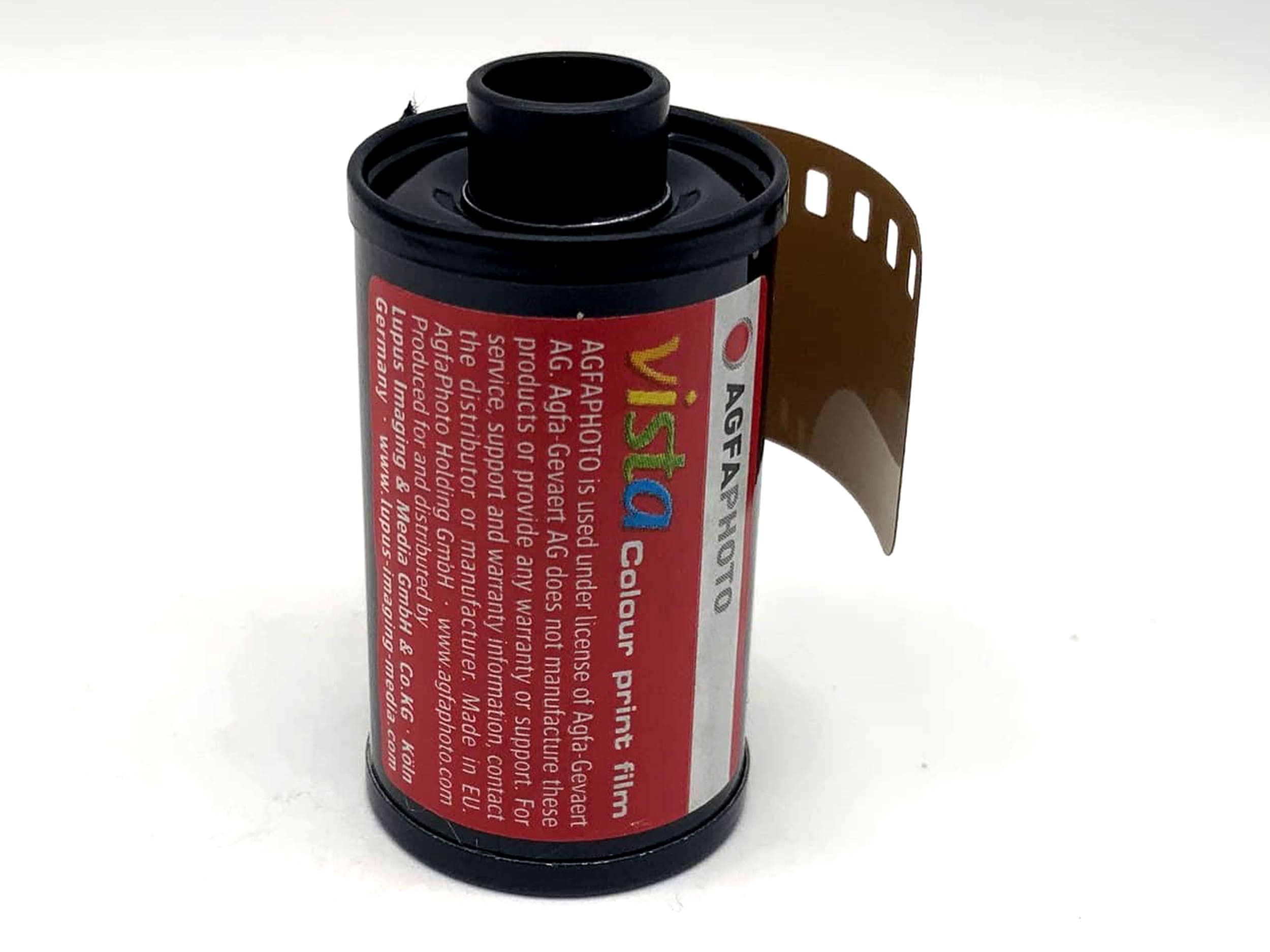 Film d'impression Agfa 35 mm/135 couleurs Vista 200 36 images expirées / expérimentales