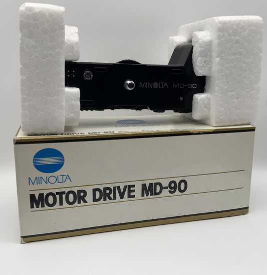 Minolta Motor Drive MD-90 für Minolta 9000 AF Winder in OVP Motorantrieb