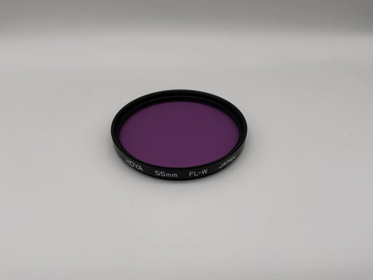 Hoya Farbfilter FL-W Lila Purple Korrekturfilter Filter 55mm Kreisförmig M55