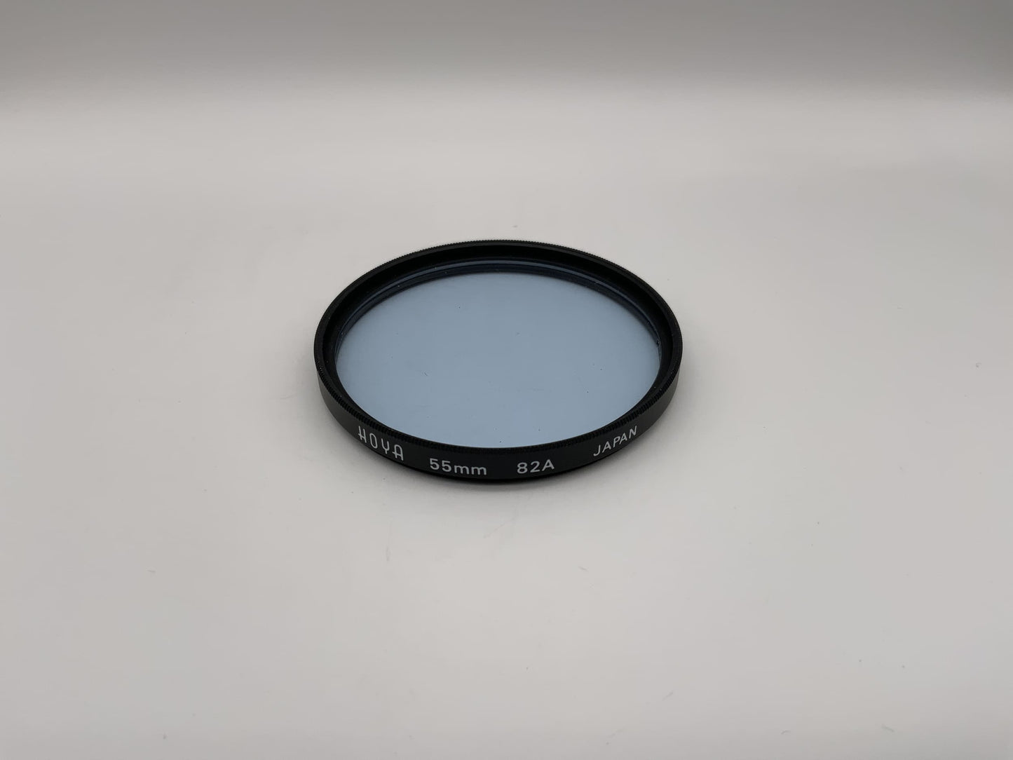 Hoya Farbfilter 82A hellblau light blue Filter 55mm Filtergewinde M55