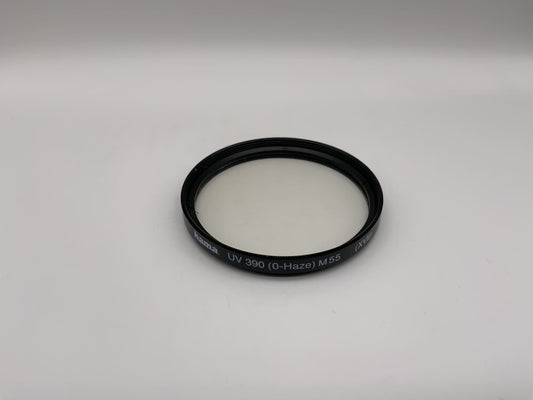 Hama UV 390 (0-Haze) (XVII) Filter 55mm Kreisförmig Filtergewinde M55