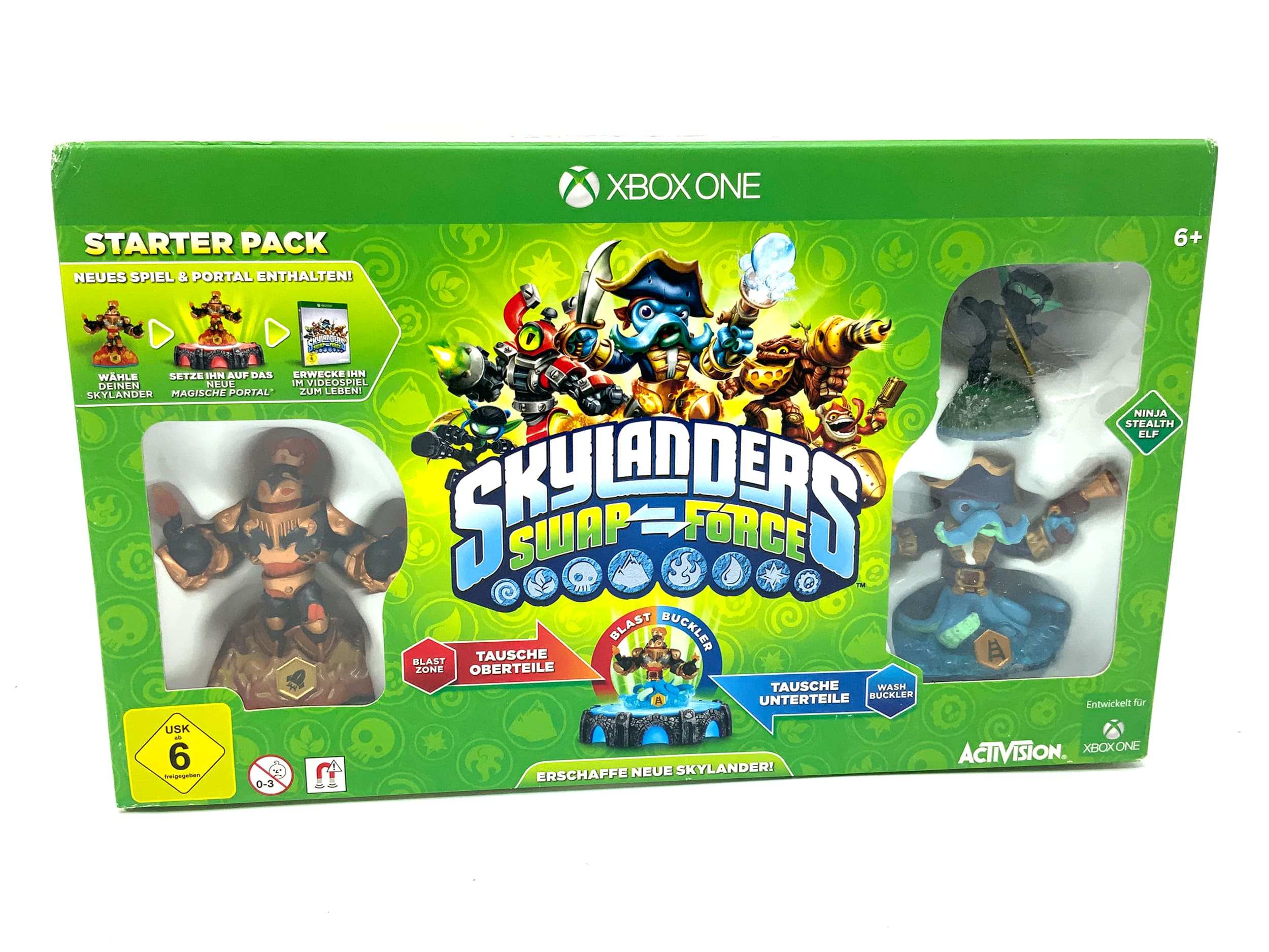 Skylanders Swap Force Starterset für Xbox One starter Pack Neu