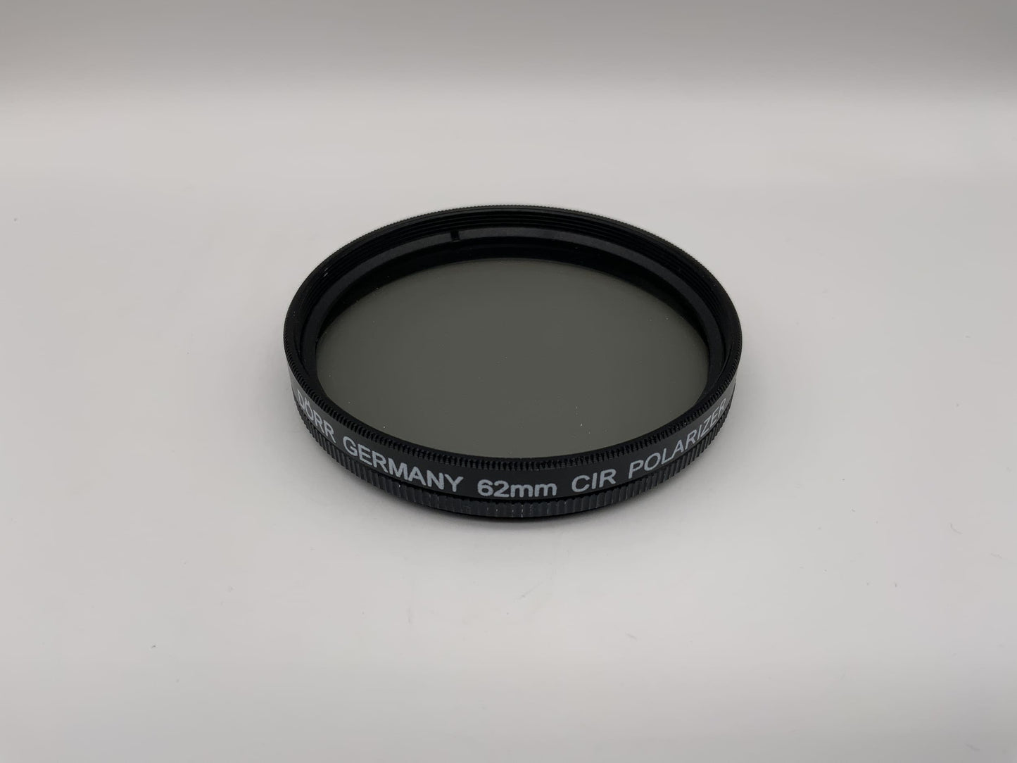 Dörr Polfilter CIR Polarizer Filter 62mm Kreisförmig Filtergewinde M62