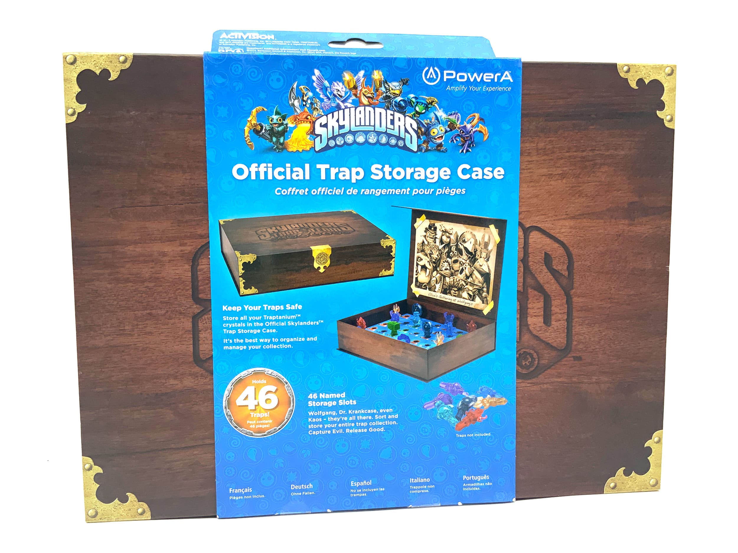 Skylanders Trap Team Collector Crystal Storage Fallenkoffer Box Truhe Neu