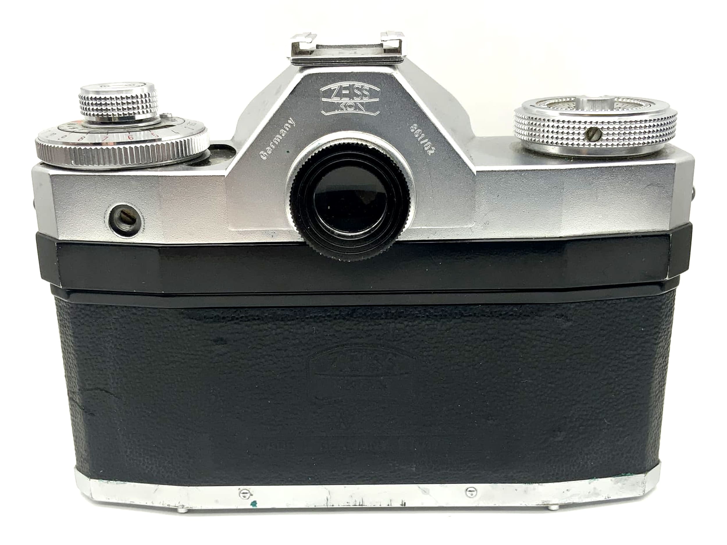 Appareil photo reflex analogique Zeiss Ikon Contaflex 35 mm avec boîtier Pantar 1:2,8 45 mm Prontor Reflex