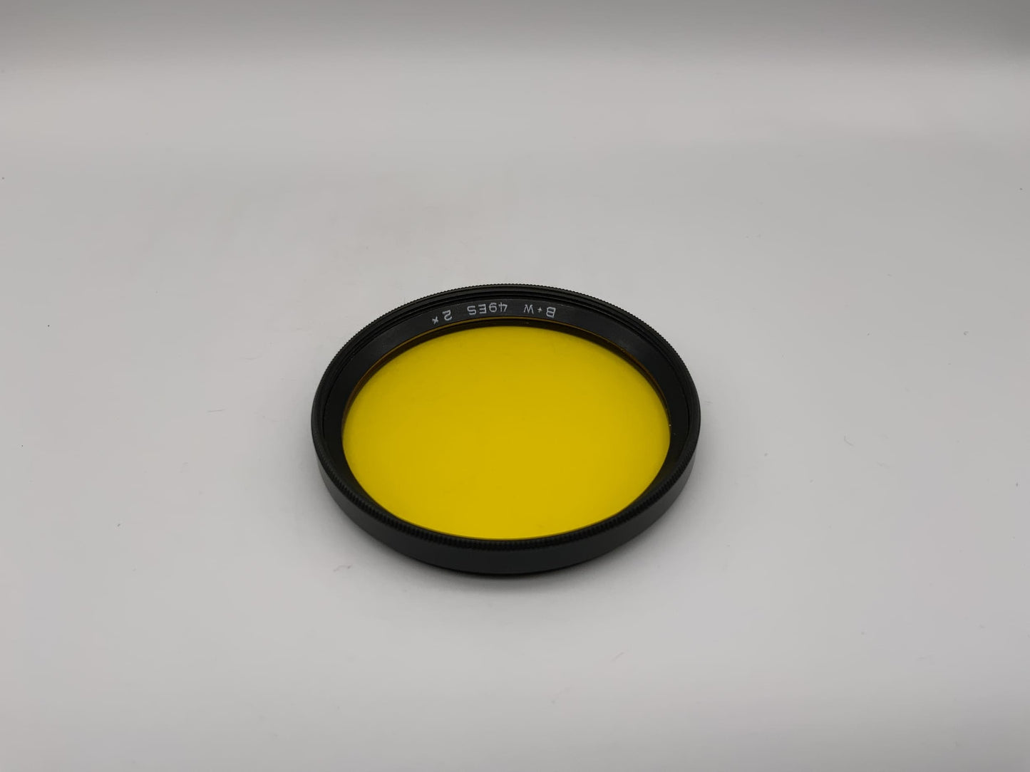 B+W Farbfilter Gelb 2x yellow Filter 49mm Kreisförmig Filtergewinde M49