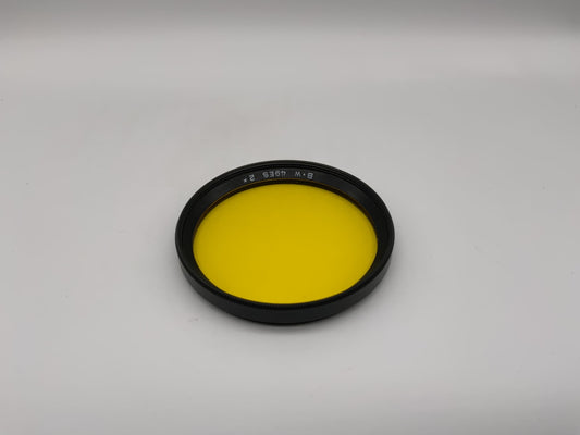 B+W Farbfilter Gelb 2x yellow Filter 49mm Kreisförmig Filtergewinde M49