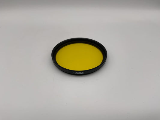 Rollei Farbfilter Gelb mittel yellow medium für Rolleiflex Filter 49mm M49