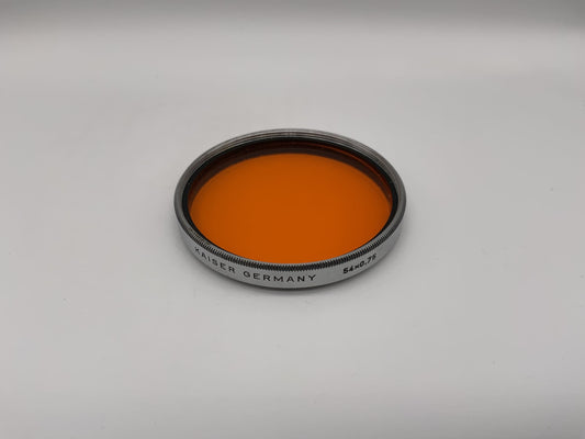 Kaiser Farbfilter orange Filter 54mm Kreisförmig Filtergewinde M54