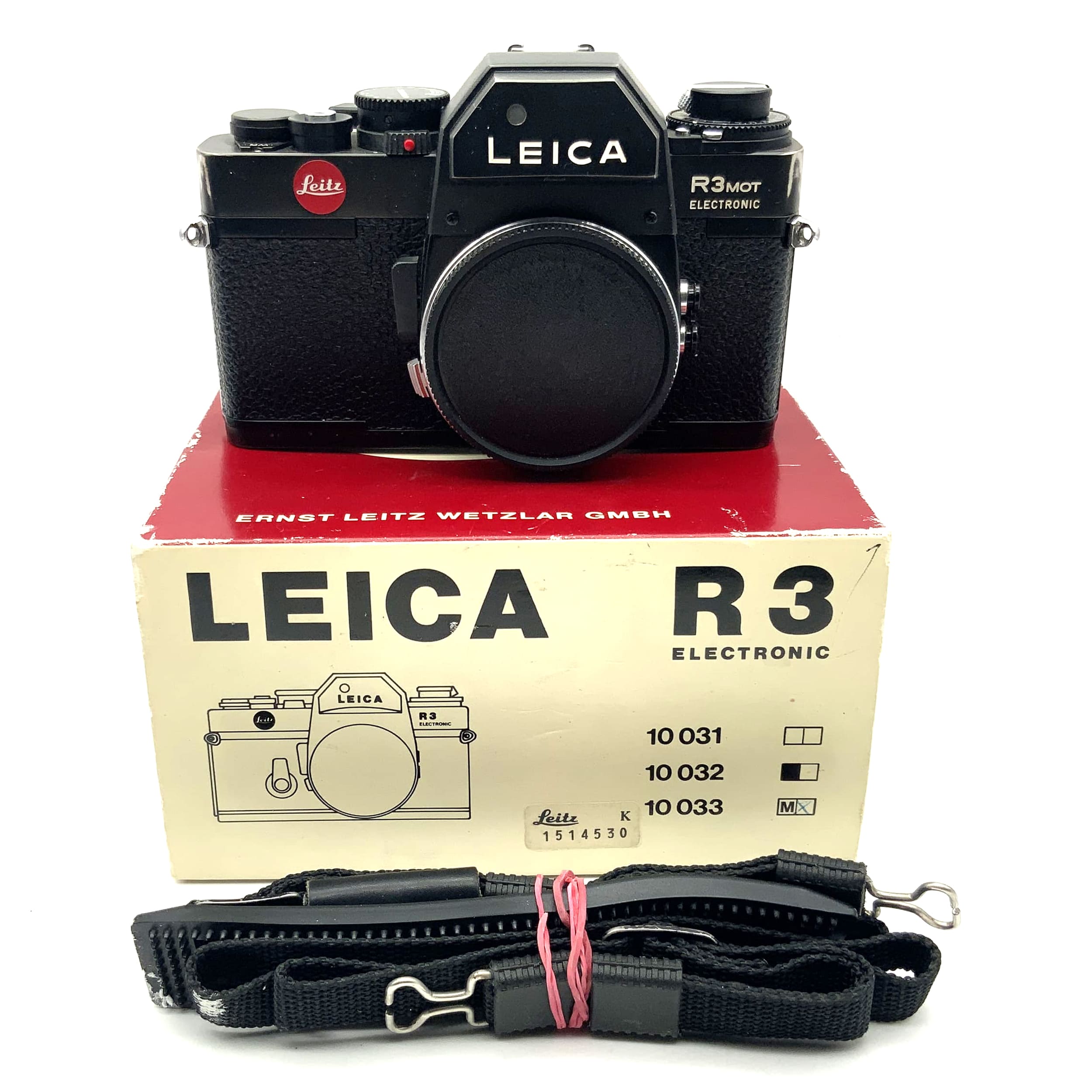 Leica R3 MOT reflex analogique électronique 35 mm avec boîtier d'emballage d'origine (Leica R)
