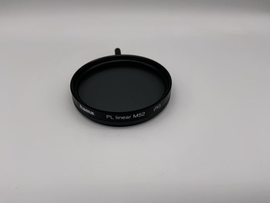 Hama Polfilter PL linear (IV) Filter 52mm Kreisförmig Filtergewinde M52