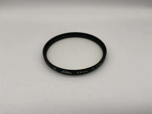 Toshiba UV S L39.3 Filter 58mm Kreisförmig Filtergewinde M58