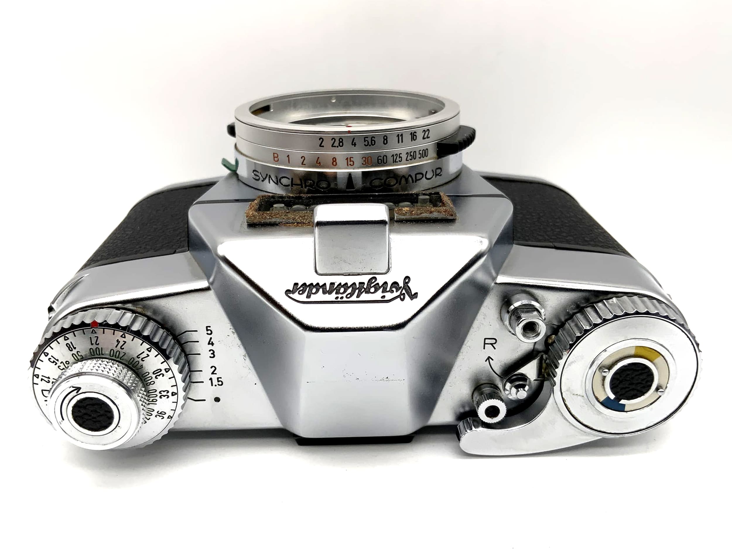 Boîtier analogique pour appareil photo reflex 35 mm Voigtländer Bessamatic de luxe (DKL)