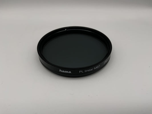 Hama Polfilter PL linear (IV) Filter 67mm Kreisförmig Filtergewinde M67