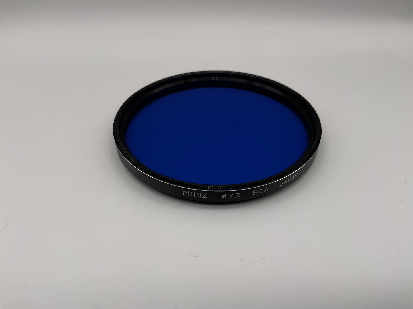 Prinz Farbfilter 80A blau blue Blaufilter Filter 72mm Filtergewinde M72