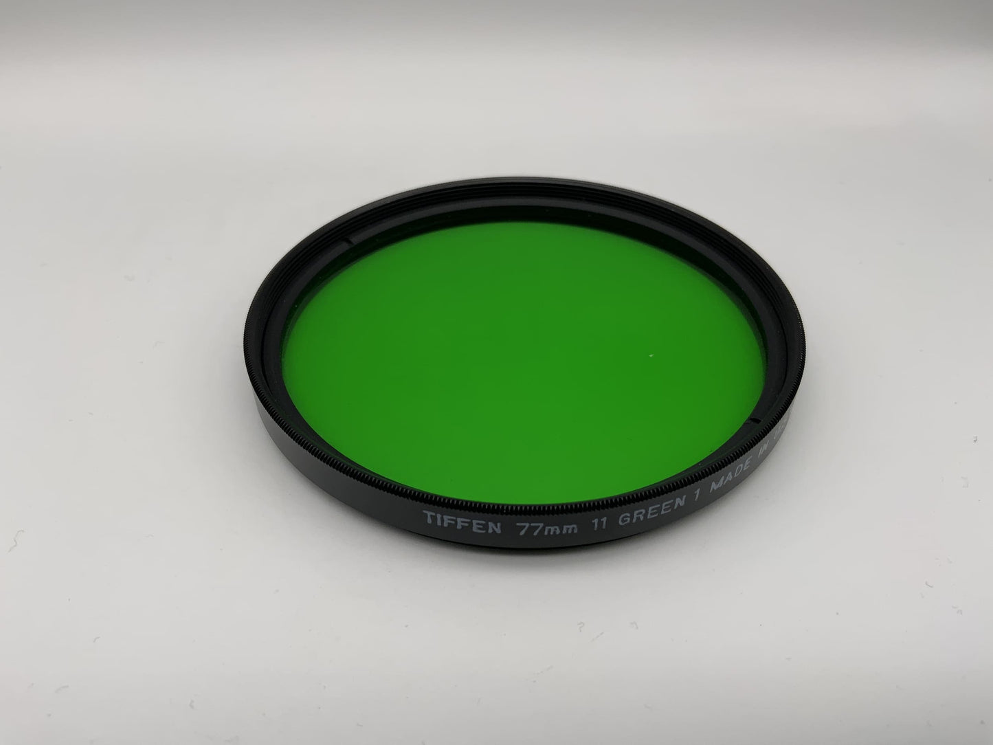 Tiffen Farbfilter 11 green 1 grün Filter 77mm Kreisförmig Filtergewinde M77