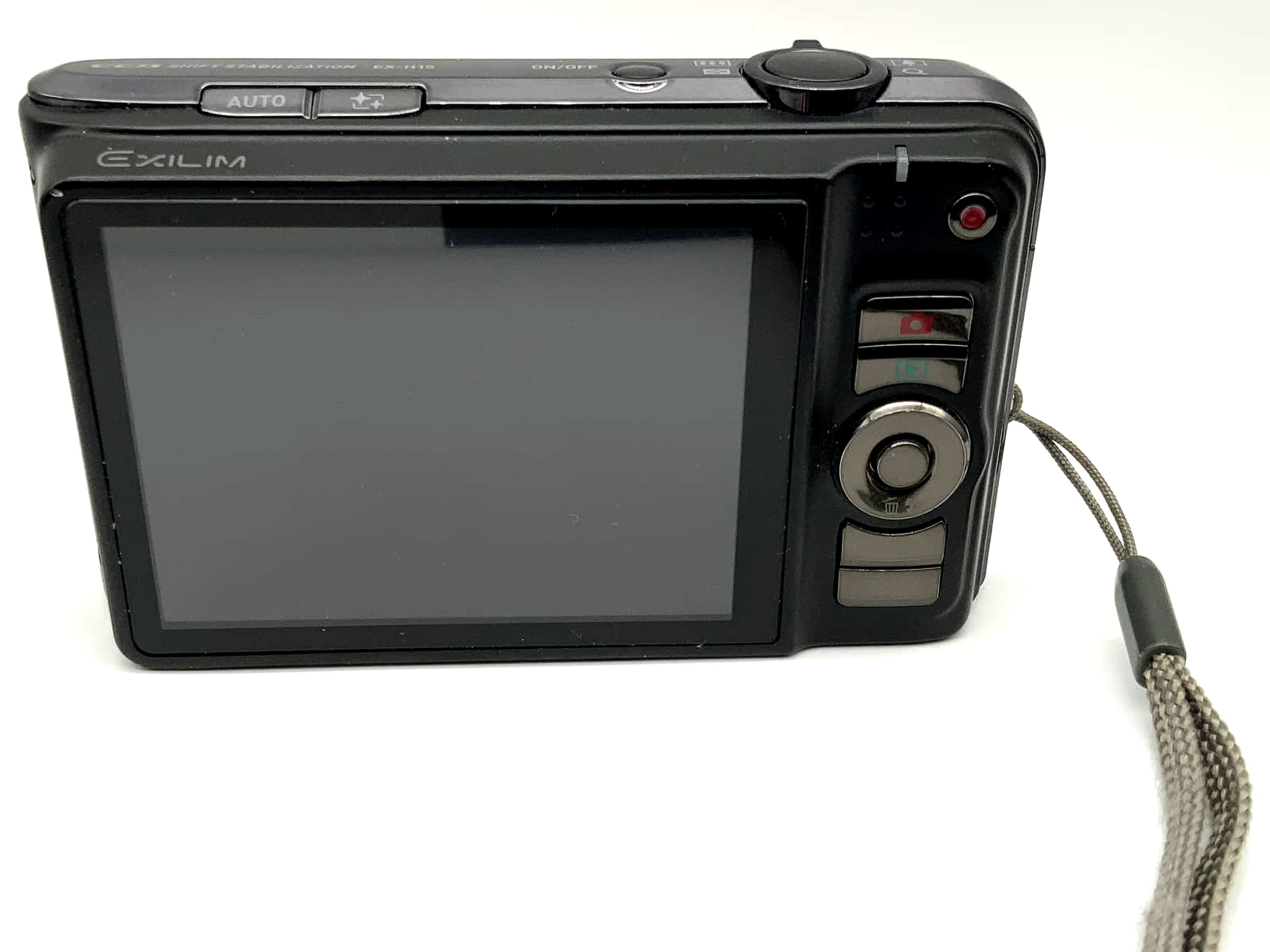 Casio EX-H15 with 24mm Wide Optical 10x f=4.3-43.0mm 1:3.2-5.7 14.1 Mega Pixels