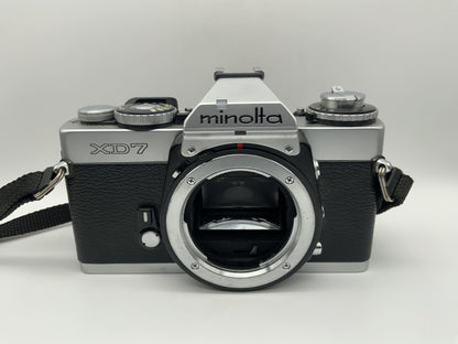 Minolta XD7 35mm Spiegelreflexkamera SLR analog Body Gehäuse (Minolta MD)