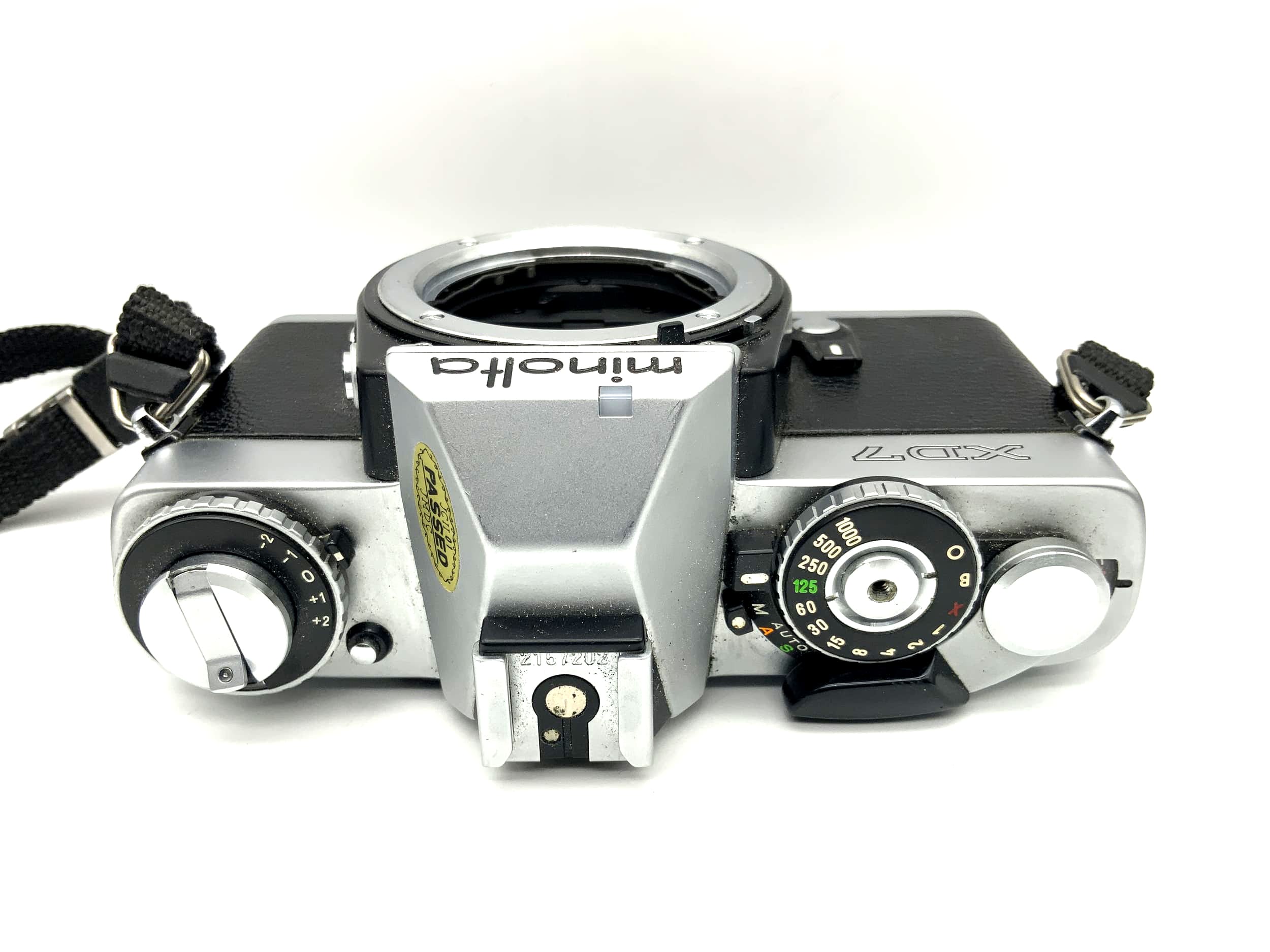 Boîtier analogique pour appareil photo reflex 35 mm Minolta XD7 (Minolta MD)