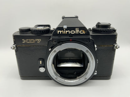 Minolta XD 7 35mm Spiegelreflexkamera SLR analog Body Gehäuse (Minolta MD)