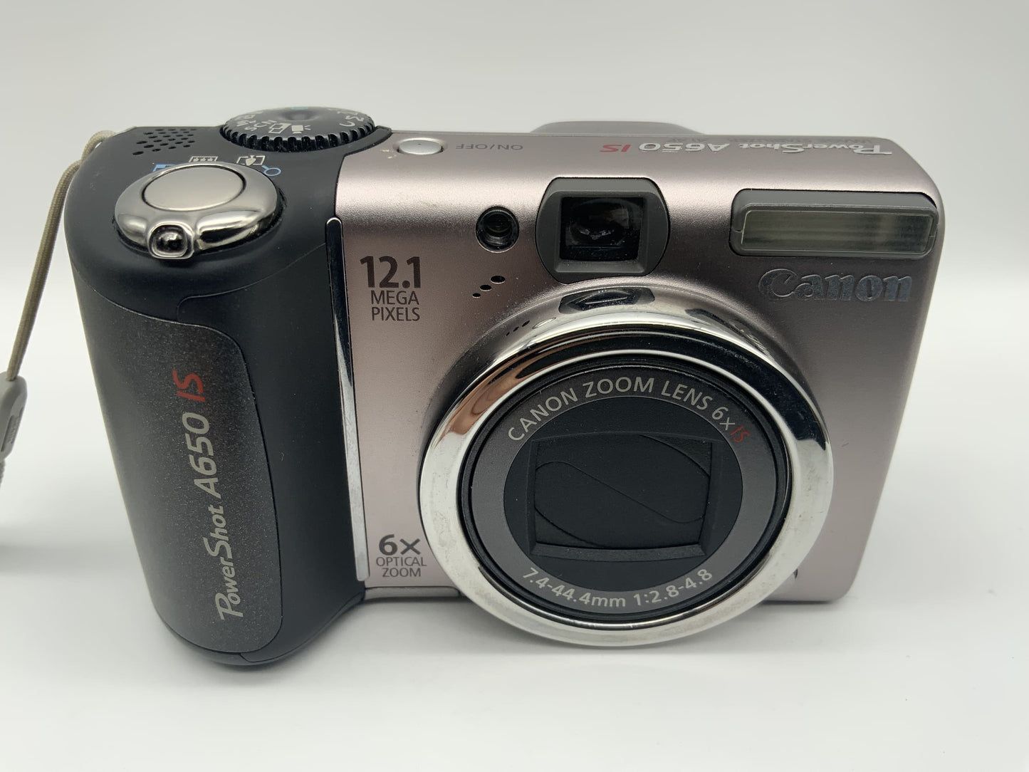 Canon Power Shot A650 IS mit Zoom Lens 6x IS 7.4-44.4mm 1:2.8-4.8 12.1 MP Ai AF