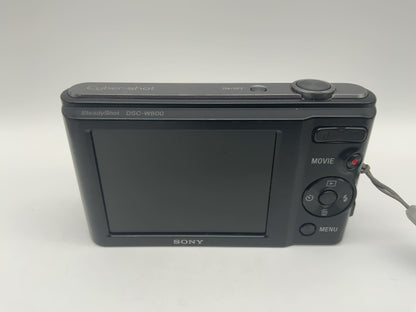 Sony Cyber Shot DSC-W800 mit 5x optical Zoom 3,2-6,4/4,6-23 20.1 Mega Pixels