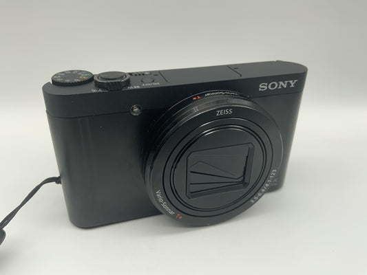 Sony Cyber Shot DSC-WX500 mit Zeiss Vario-Sonnar red T* 3.5-6.4 / 4.1-123 18.2MP