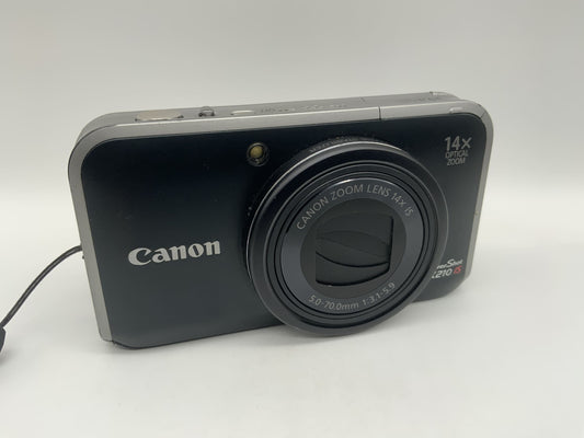 Canon PowerShot SX210 IS mit Zoom Lens 14x IS 5.0-70.0mm 1:3.1-5.9 14.1 MP