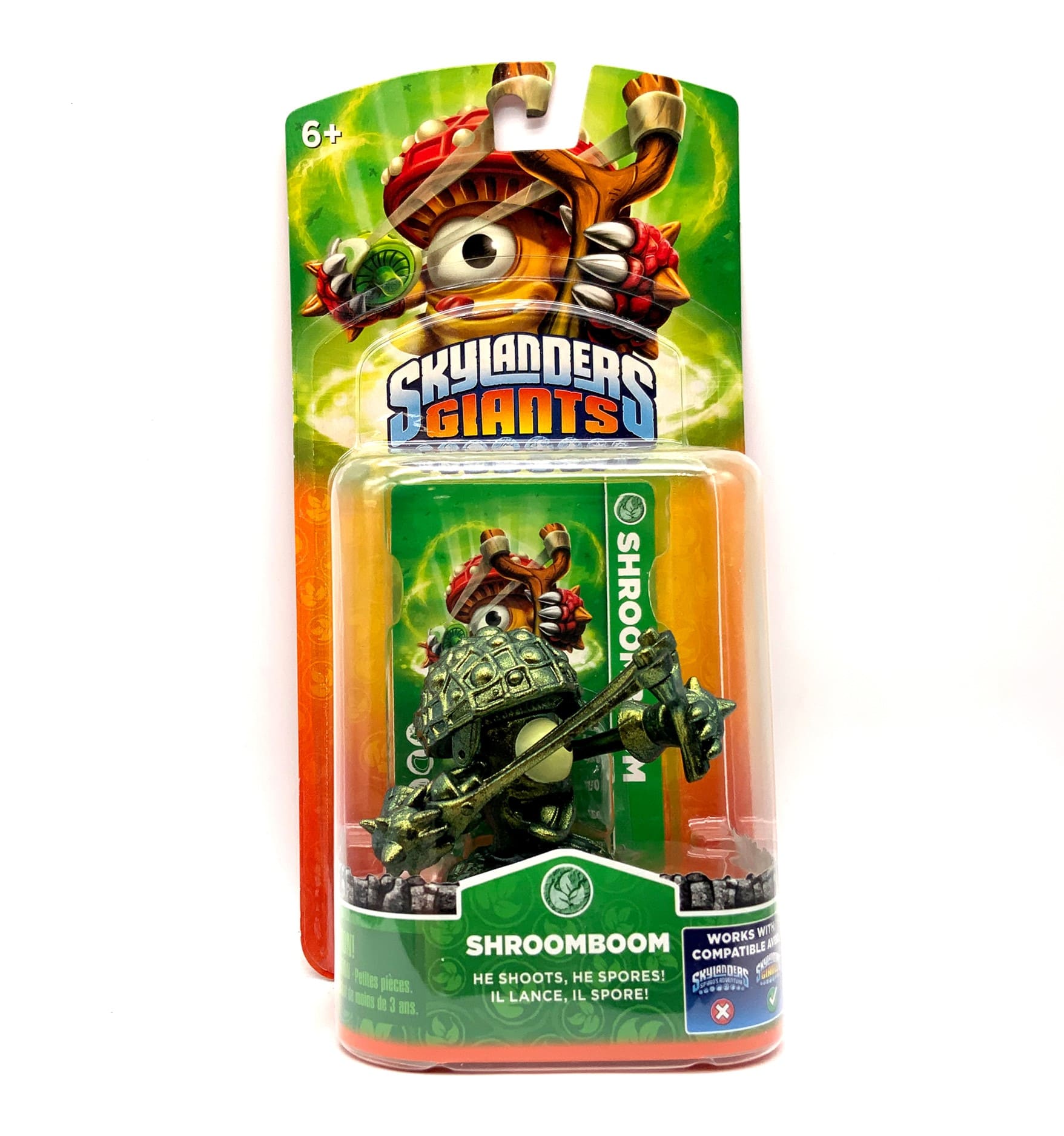 Skylanders Giants Metallic Green Shroomboom in OVP
