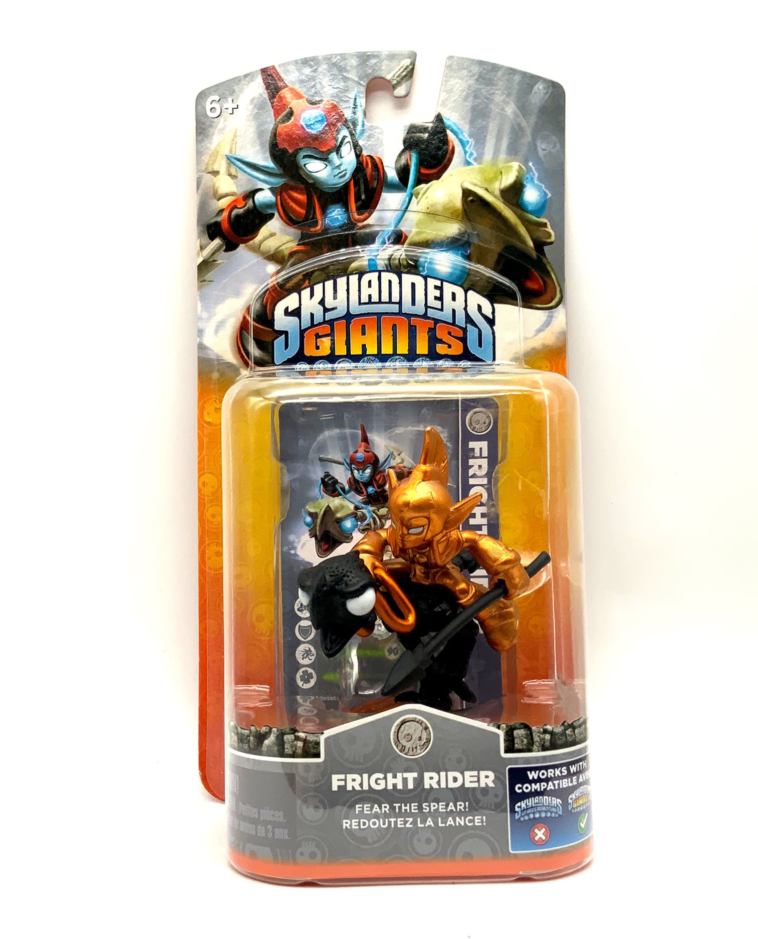 Skylanders Giants Bronze Fright Rider Halloween Edition Chase Variante in OVP