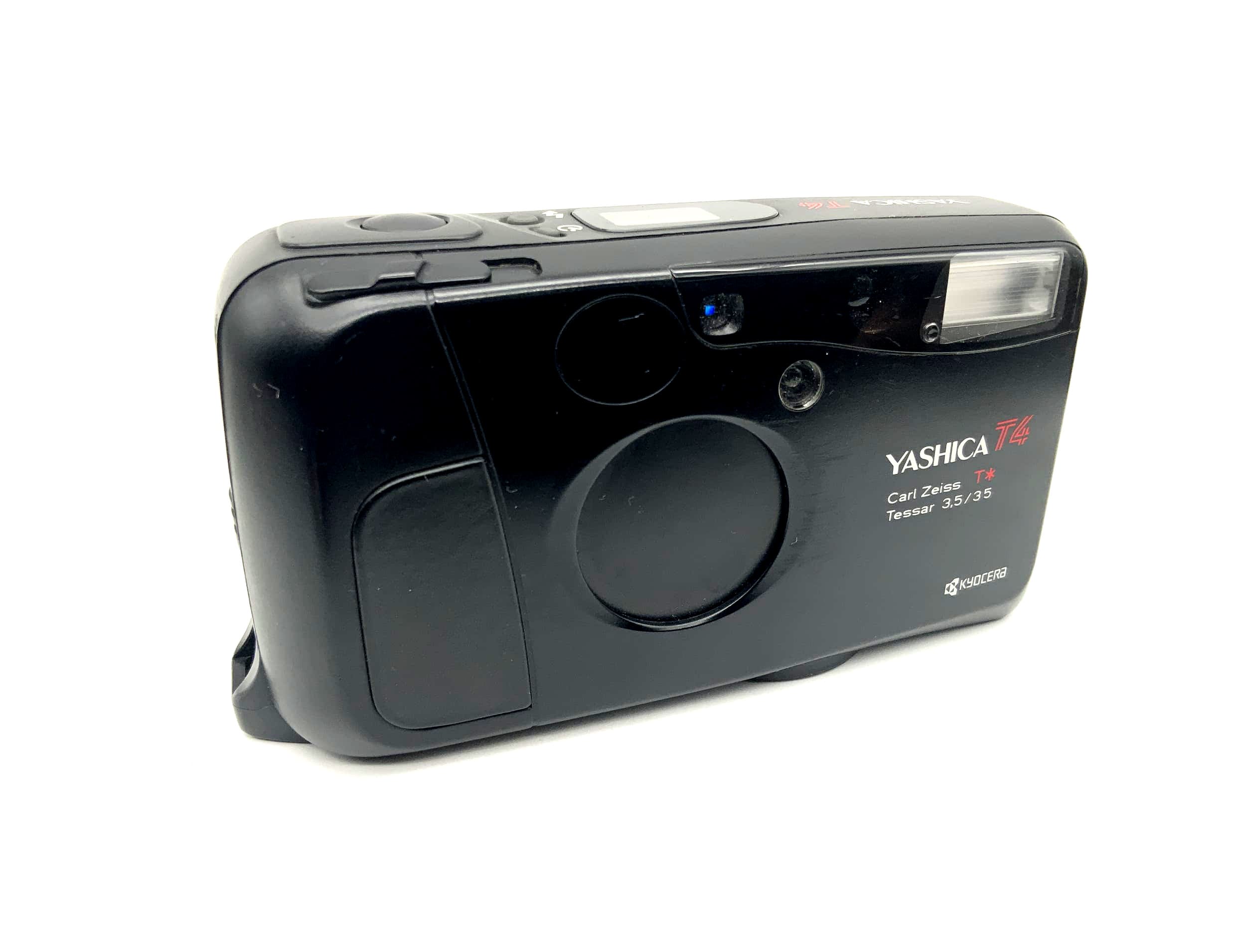 Appareil photo Yashica T4 Point&amp;Shoot avec appareil photo analogique Carl Zeiss Tessar 3.5/35 35 mm Kyocera