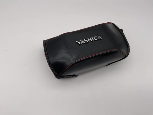 Yashica Leder Kameratasche schwarz Kamera Bag universell