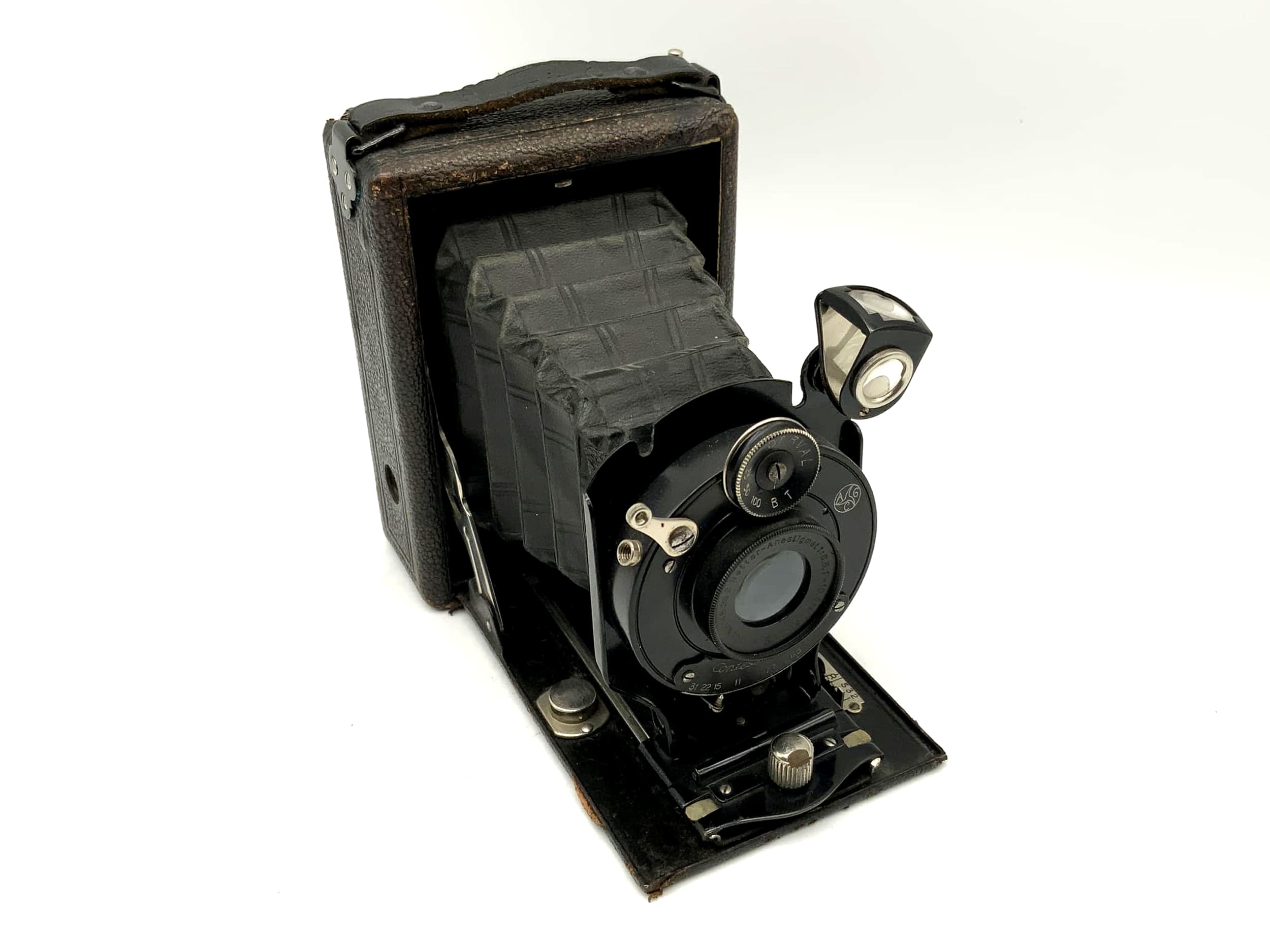 Caméra à plaque Suevia Contessa Nettel avec caméra analogique Anastigmat 1:6,3 F=10,5 cm