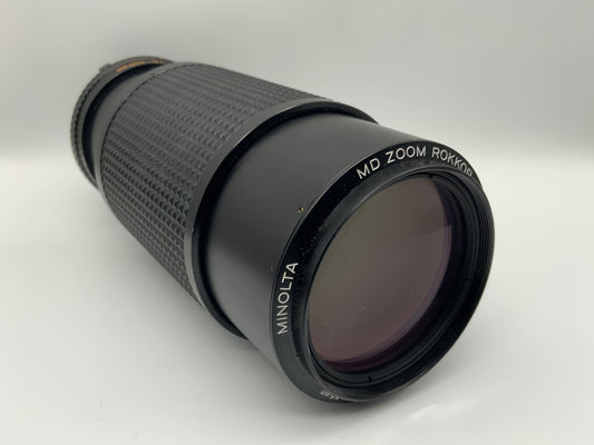 Minolta 75-200mm 1:4.5 Objektiv  MD Zoom Rokkor Kamera Camera Lens (Minolta MD)