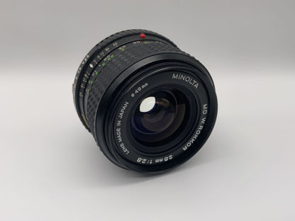 Minolta 28mm 1:2.8 Objektiv  MD W.Rokkor Kamera Camera Lens (Minolta MD)