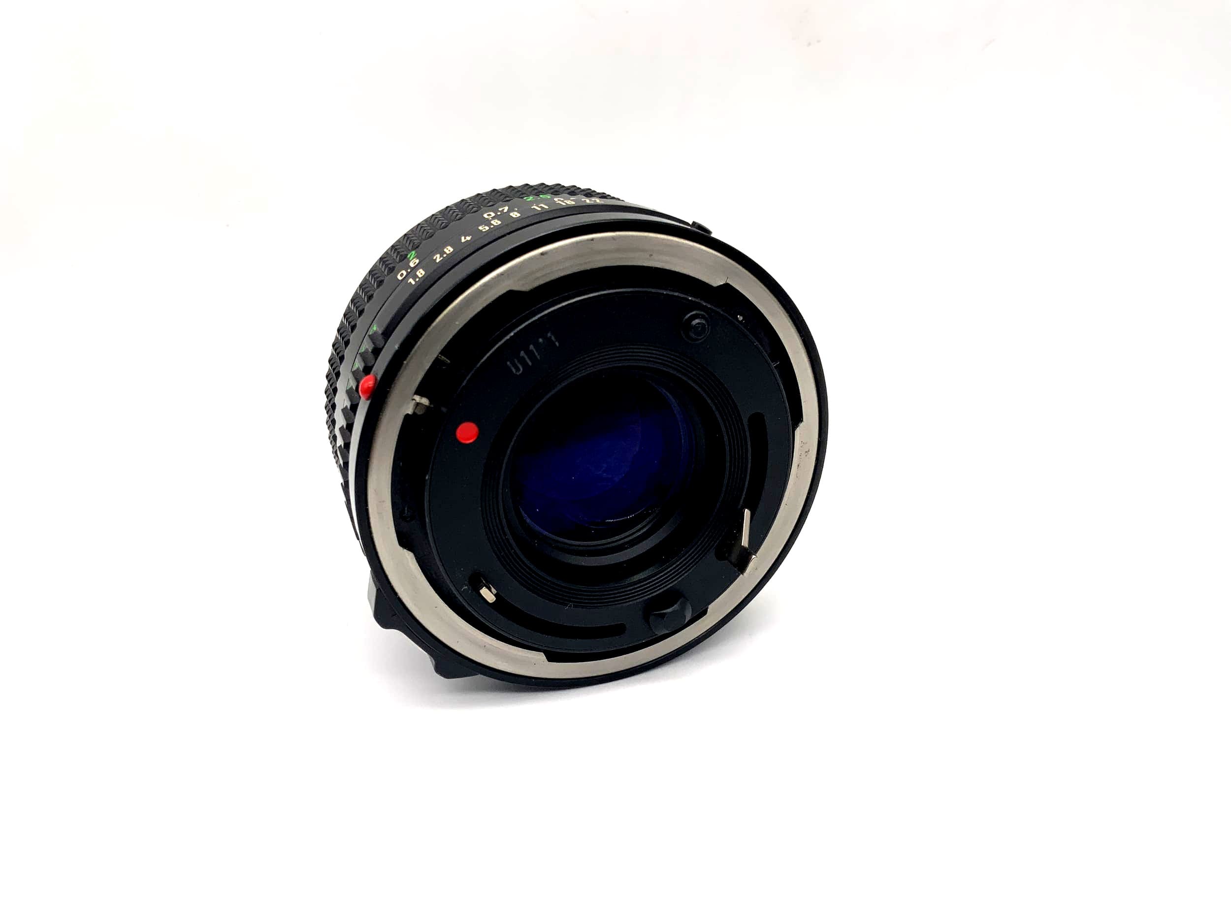 Objectif Canon 50 mm 1:1,8 FD pour appareil photo (Canon FD)