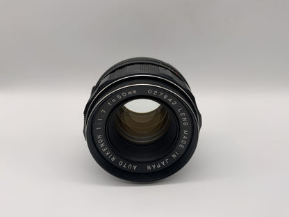 Rikenon 50mm 1:1.7 Objektiv  Auto Kamera Camera Lens (M42)