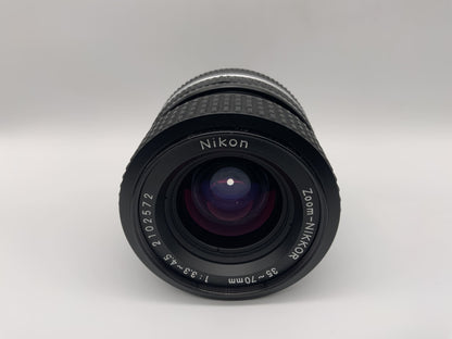 Nikon 35-70mm 1:3.3-4.5 Objektiv  Zoom-Nikkor Ai-S Kamera Camera Lens (Nikon F)