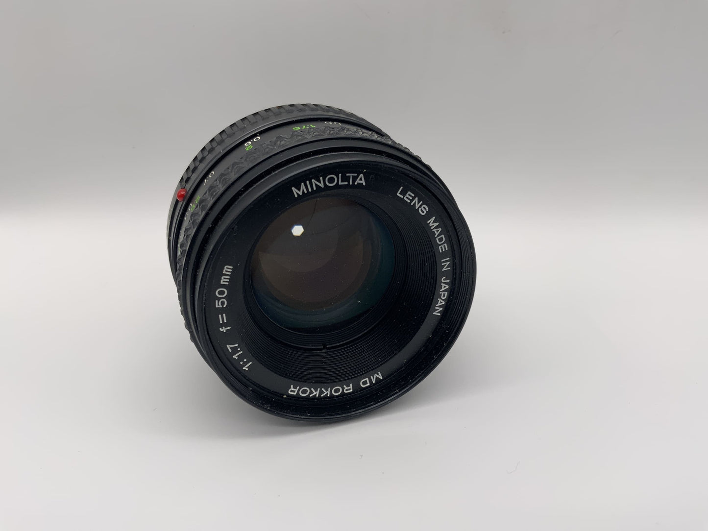 Minolta 50mm 1:1.7 Objektiv  MD Rokkor Kamera Camera Lens (Minolta MD)