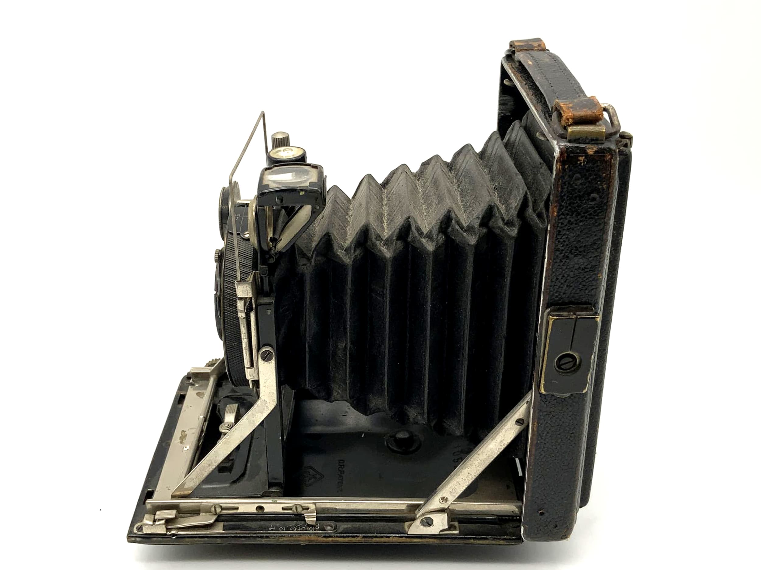 Caméra à plaque brevetée KW avec Schneider Kreuznach Xenar f = 4,5 F = 10,5 cm Compur