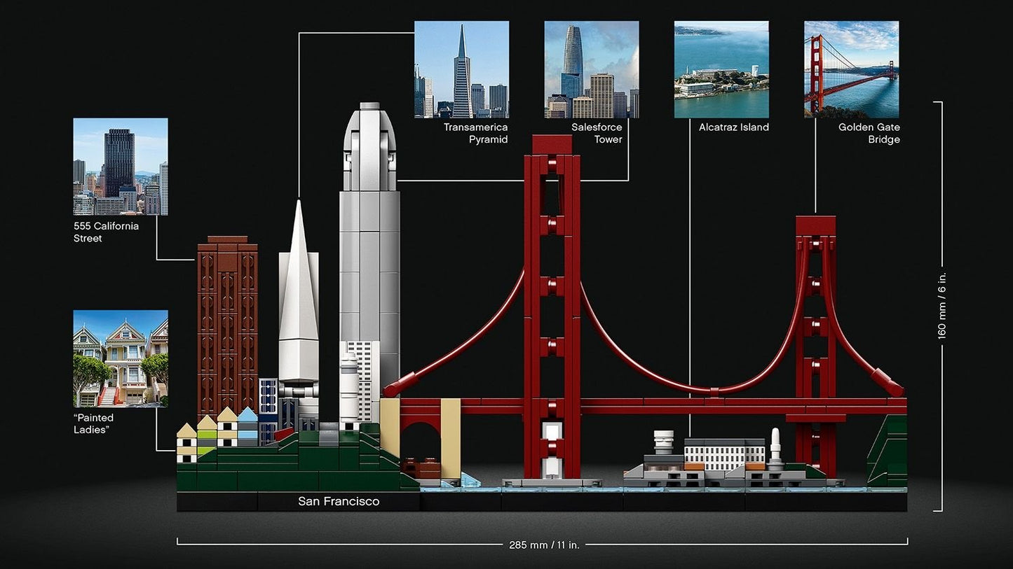 LEGO  Architecture 21043 San Francisco