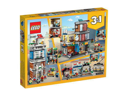 LEGO  Creator 31097 Stadthaus mit Zoohandlung & Café