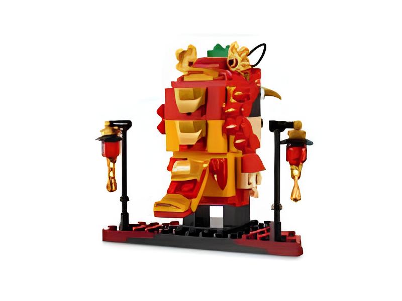 LEGO® BrickHeadz 40354 Drachentanz-Mann