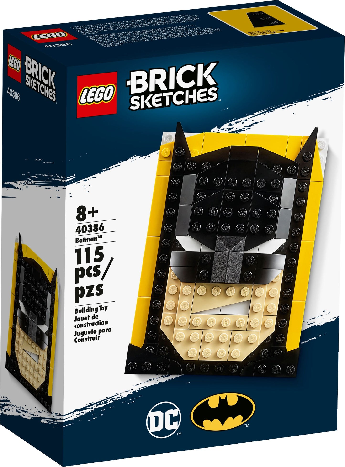 Croquis de briques LEGO 40386 Batman™